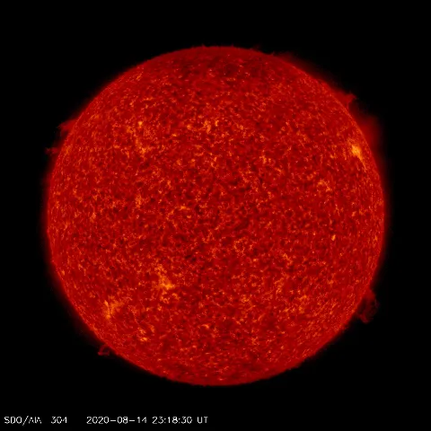 Image of Sun's transition region