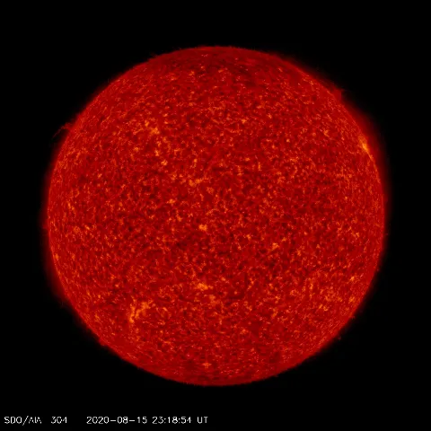 Image of Sun's transition region