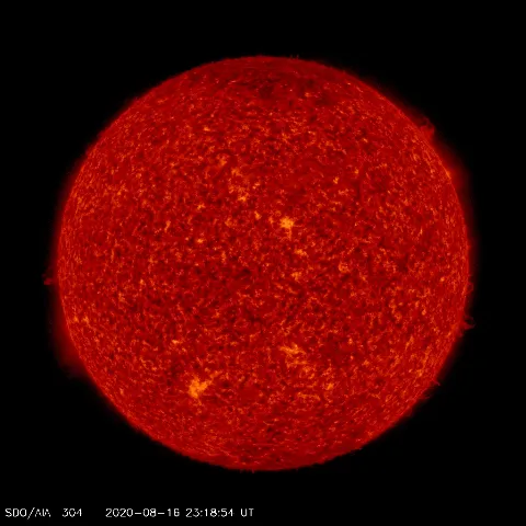 Image of Sun's transition region