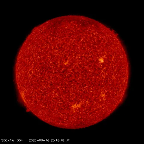 Image of Sun's transition region