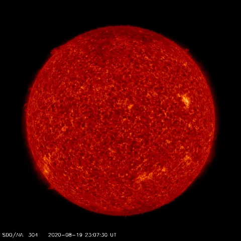 Image of Sun's transition region