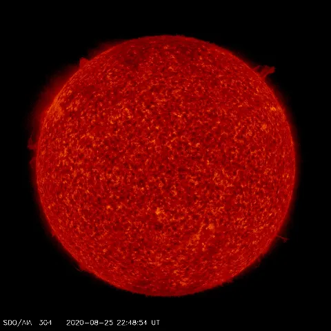 Image of Sun's transition region