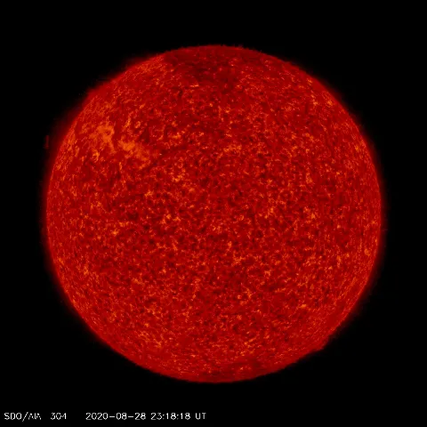 Image of Sun's transition region