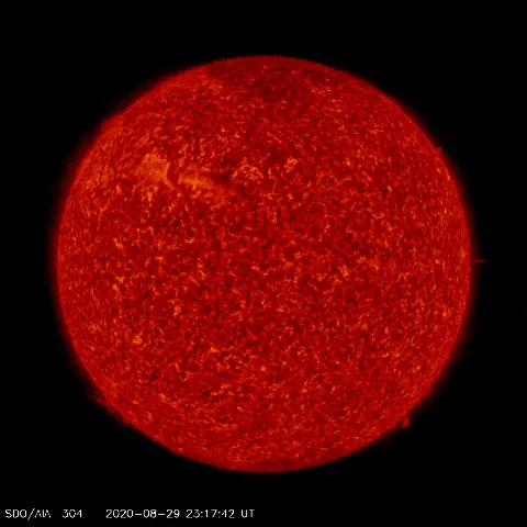 Image of Sun's transition region