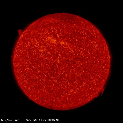 Image of Sun's transition region