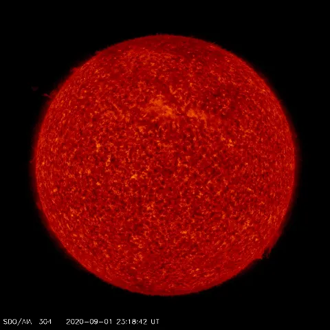 Image of Sun's transition region