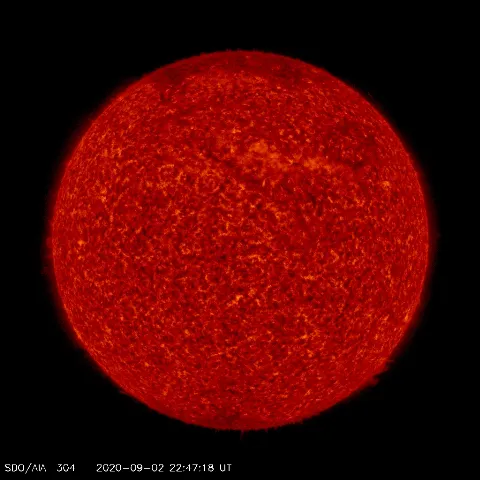 Image of Sun's transition region