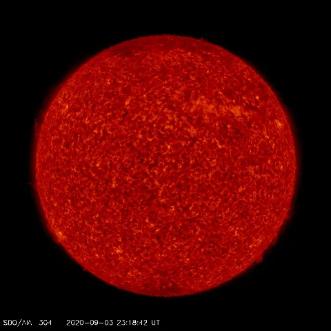 Image of Sun's transition region