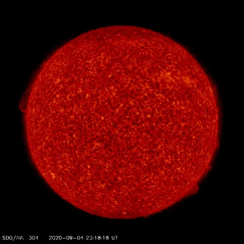 Image of Sun's transition region