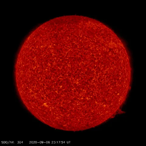 Image of Sun's transition region