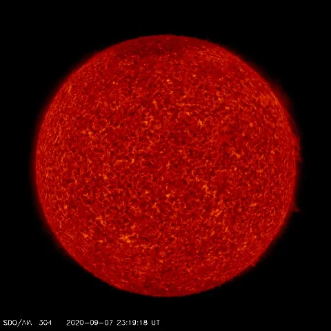 Image of Sun's transition region