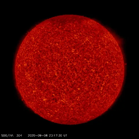 Image of Sun's transition region