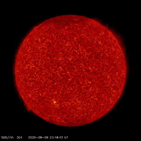 Image of Sun's transition region