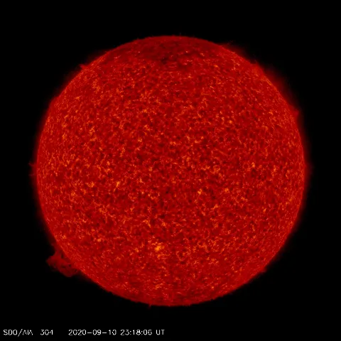 Image of Sun's transition region