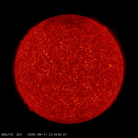 Image of Sun's transition region