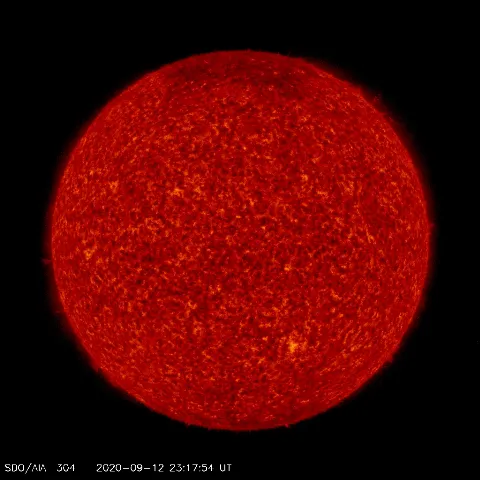 Image of Sun's transition region