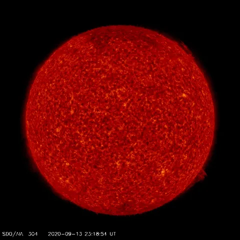 Image of Sun's transition region