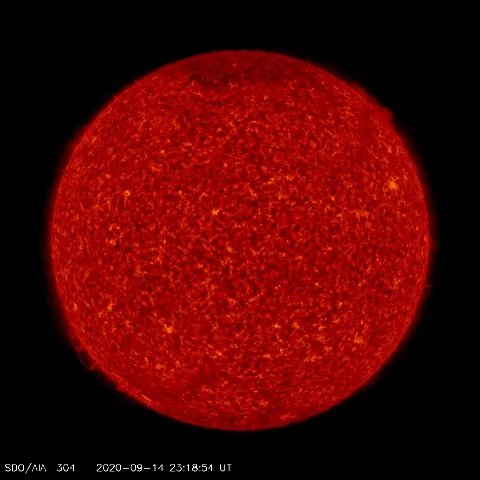 Image of Sun's transition region