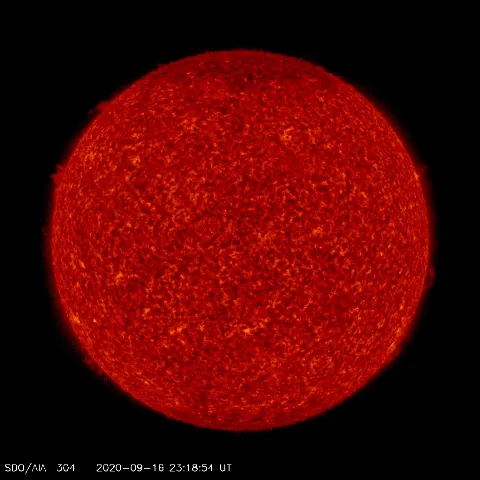 Image of Sun's transition region