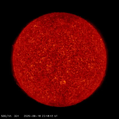 Image of Sun's transition region