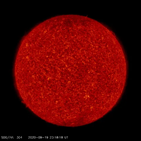 Image of Sun's transition region