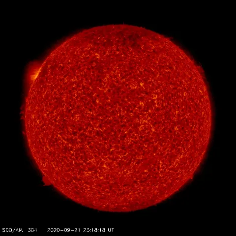 Image of Sun's transition region