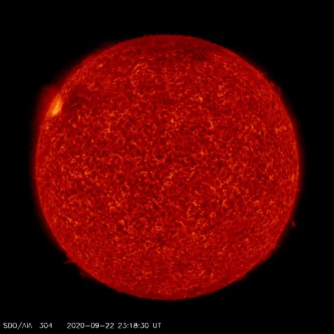 Image of Sun's transition region