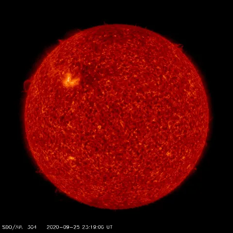 Image of Sun's transition region