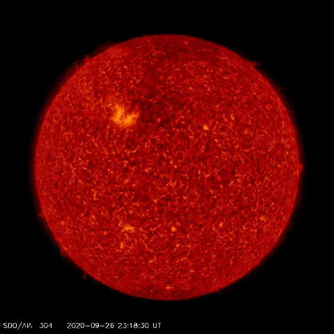 Image of Sun's transition region