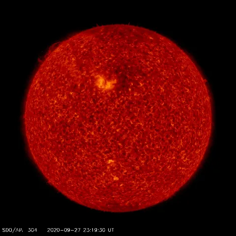 Image of Sun's transition region