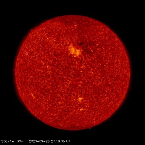 Image of Sun's transition region