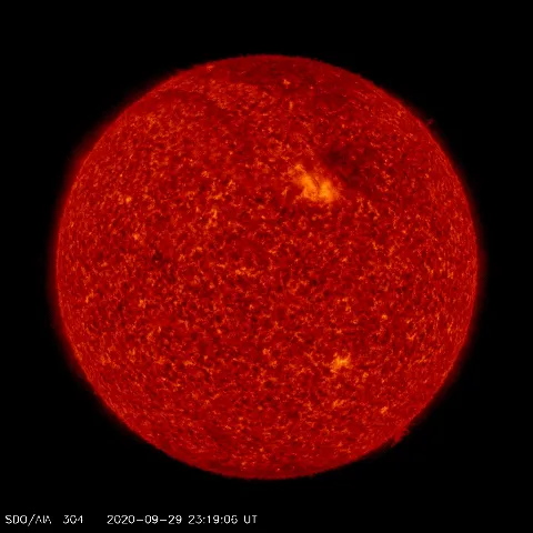 Image of Sun's transition region