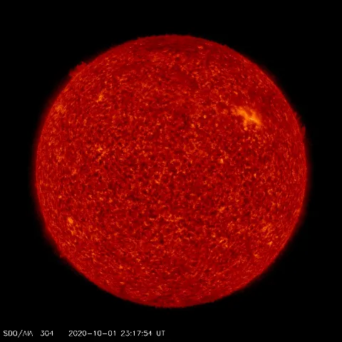 Image of Sun's transition region