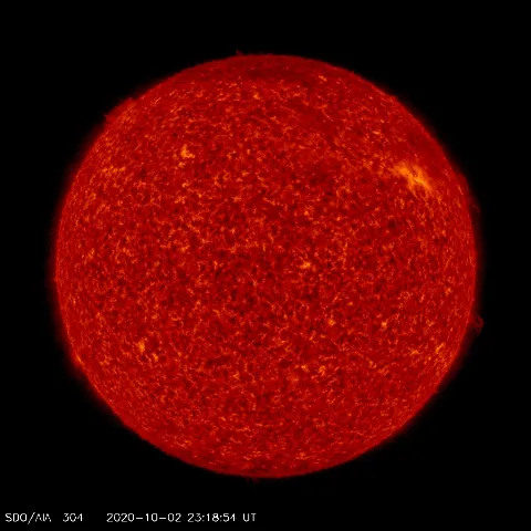 Image of Sun's transition region