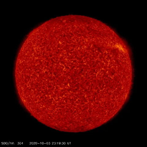 Image of Sun's transition region