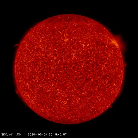 Image of Sun's transition region