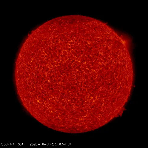 Image of Sun's transition region