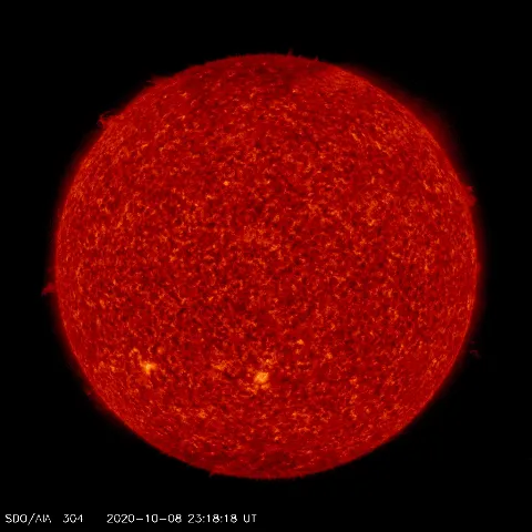 Image of Sun's transition region