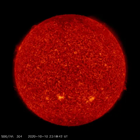 Image of Sun's transition region