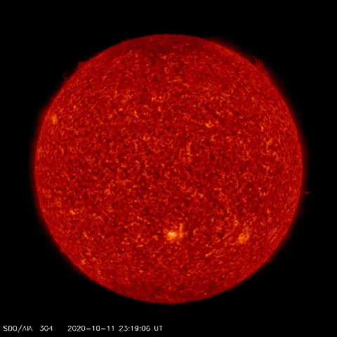 Image of Sun's transition region