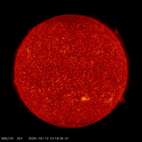 Image of Sun's transition region