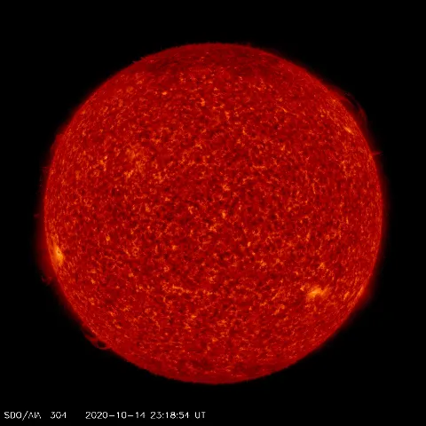 Image of Sun's transition region