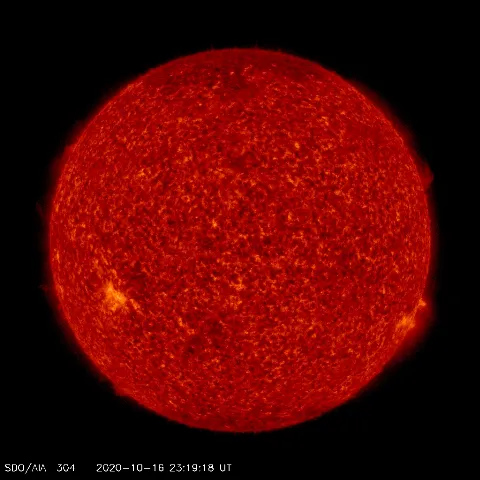 Image of Sun's transition region