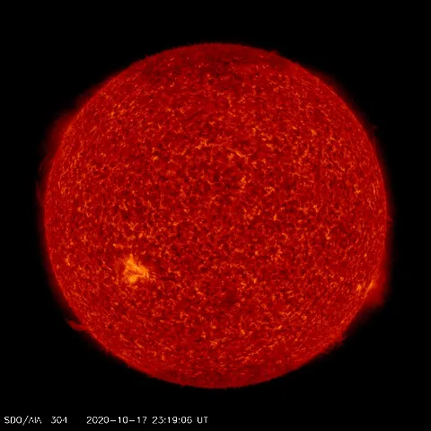 Image of Sun's transition region