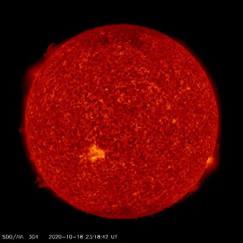 Image of Sun's transition region