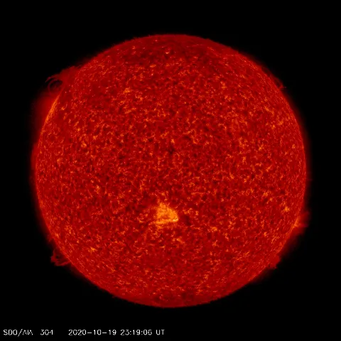 Image of Sun's transition region