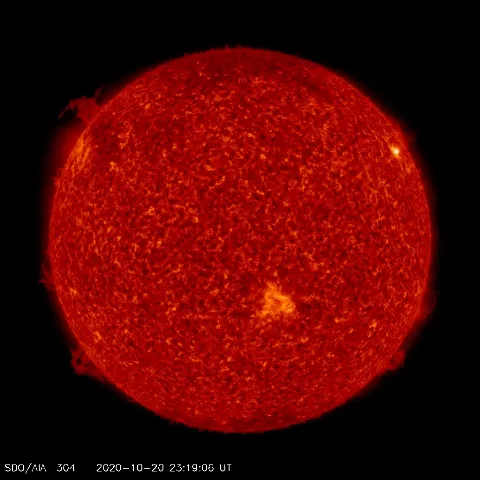 Image of Sun's transition region