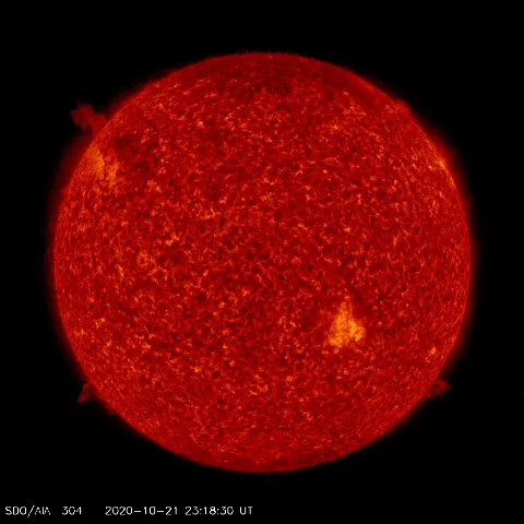 Image of Sun's transition region