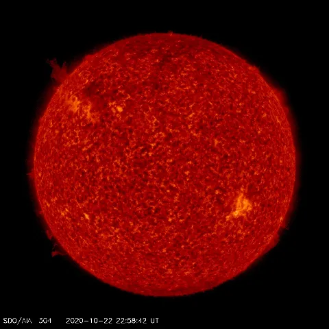 Image of Sun's transition region