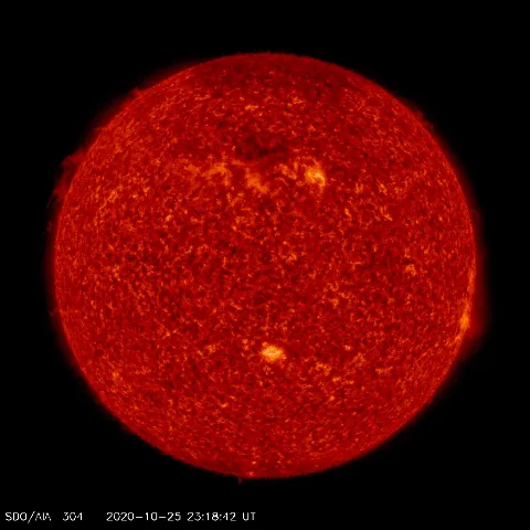 Image of Sun's transition region